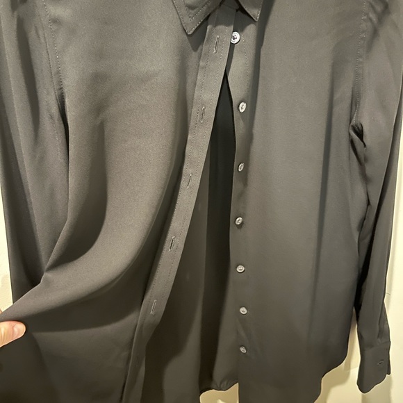 Black button down shirt - Picture 2 of 4